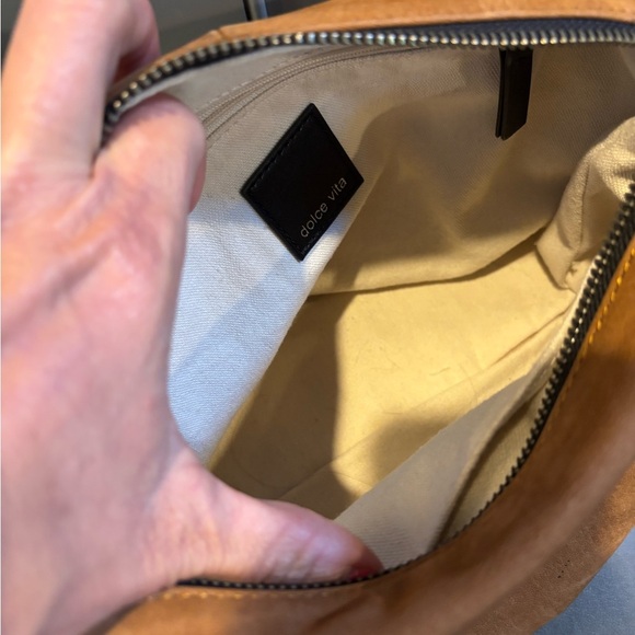 Dolce vita bag. Leather. Missing strap - Picture 8 of 8